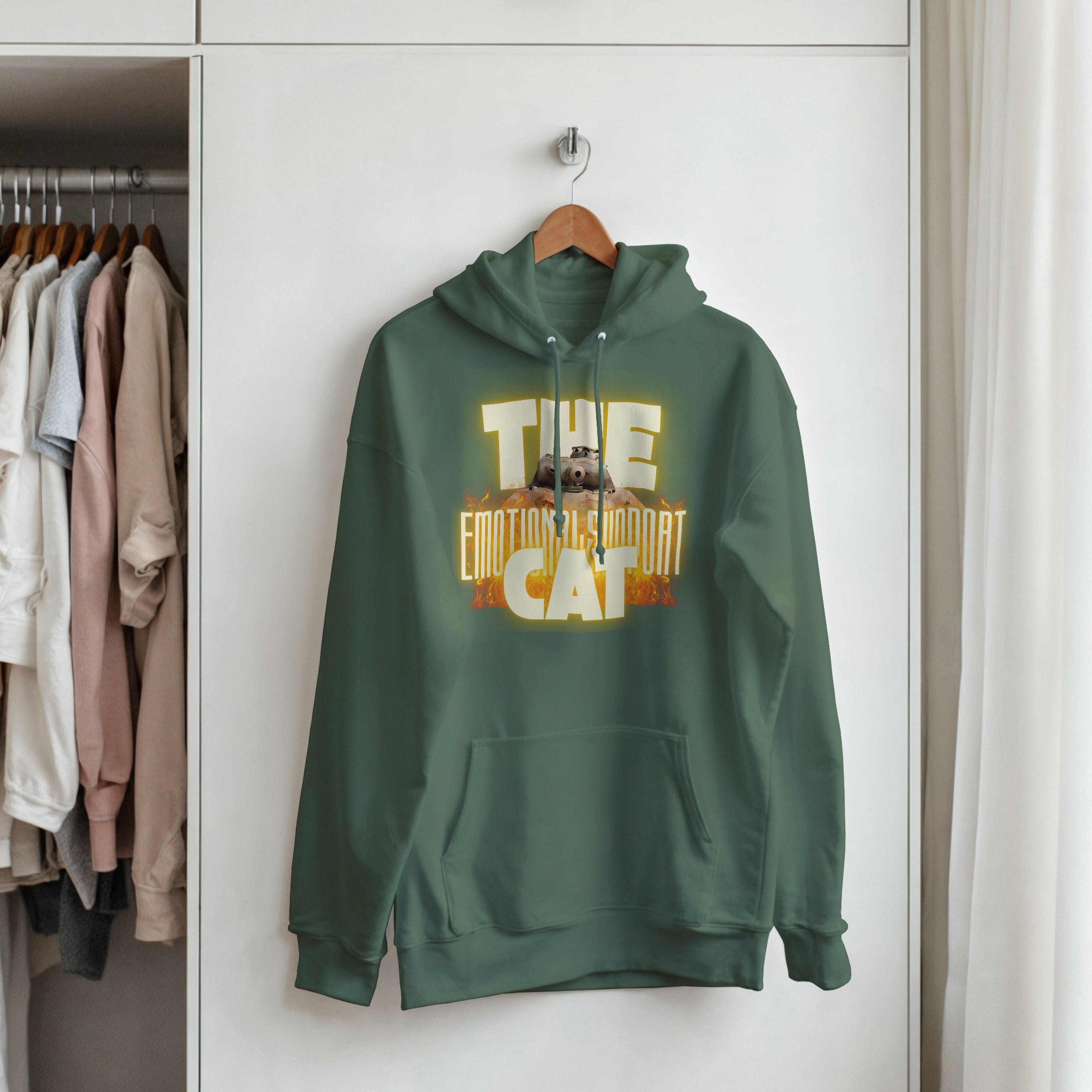 Emotional Support Tank Sweater | Panther Panzer V Meme | WW2 Military History Gift