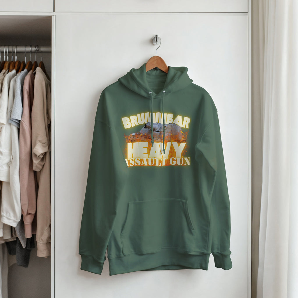 Brummbär Tank Hoodie | Sturmpanzer IV German Armor Pullover | WWII Military History Gift