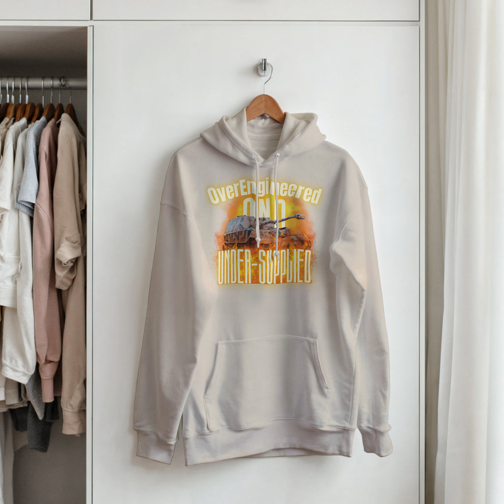 Ferdinand Tank Hoodie | Overengineered Under-Supplied Elefant Meme | WW2 History Gift
