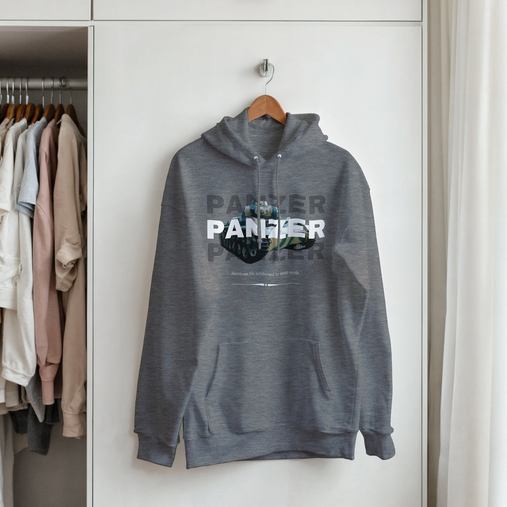 WWII Panzer Tank Hoodie | History Buff Military Sweatshirt | WW2 Gift