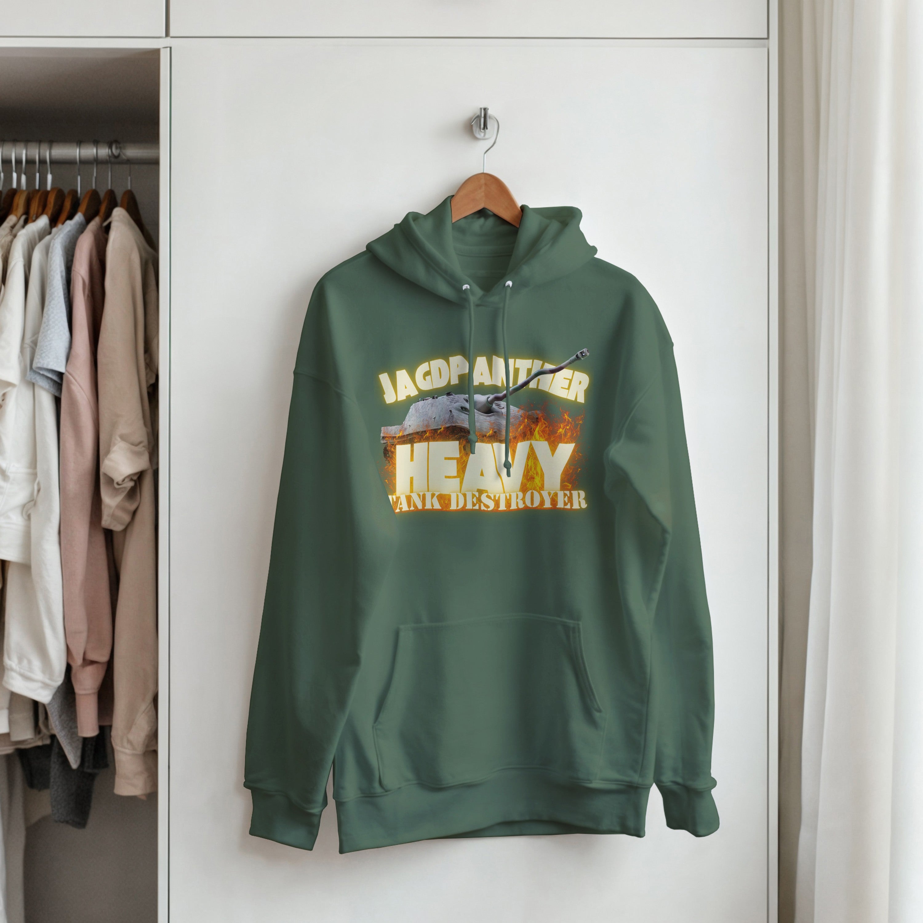Jagdpanther Tank Destroyer Hoodie | German Sd.Kfz.173 Panzer | WW2 Military History Gift