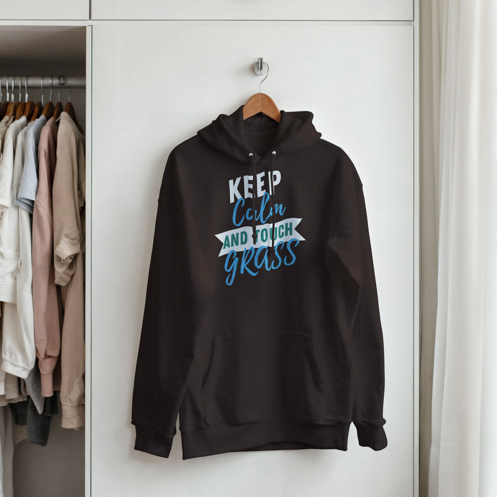 Touch Grass Hoodie | Funny Gamer Meme Sweatshirt | Gift for Gamers