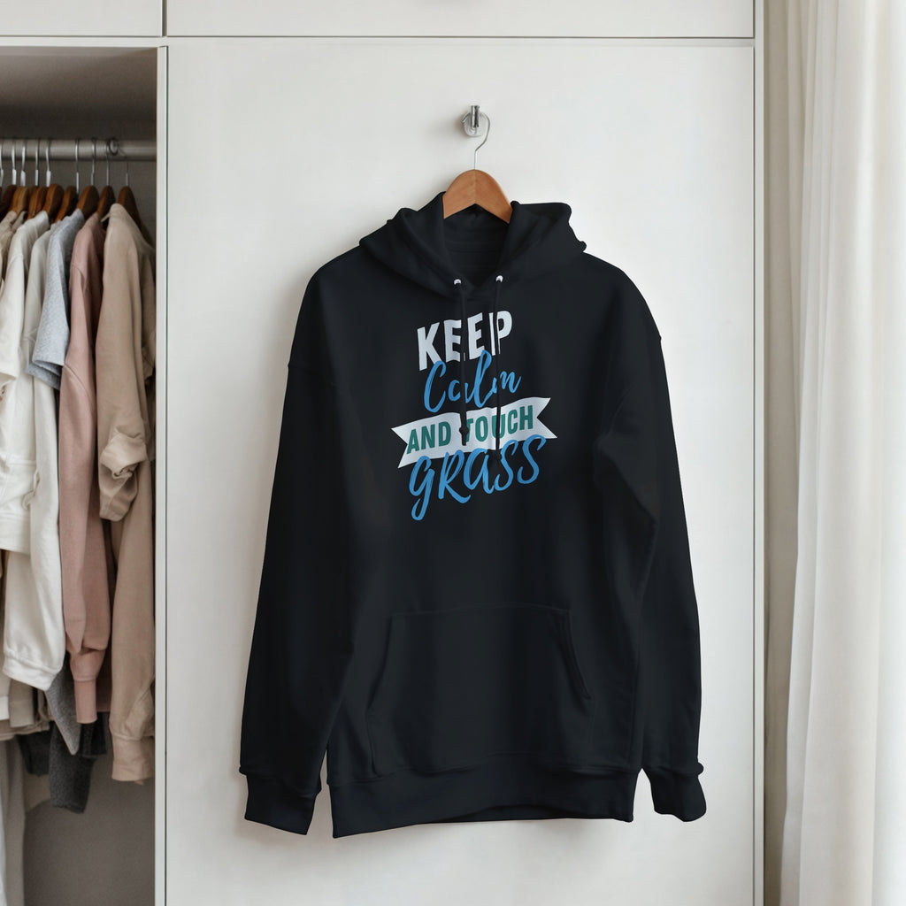 Touch Grass Hoodie | Funny Gamer Meme Sweatshirt | Gift for Gamers