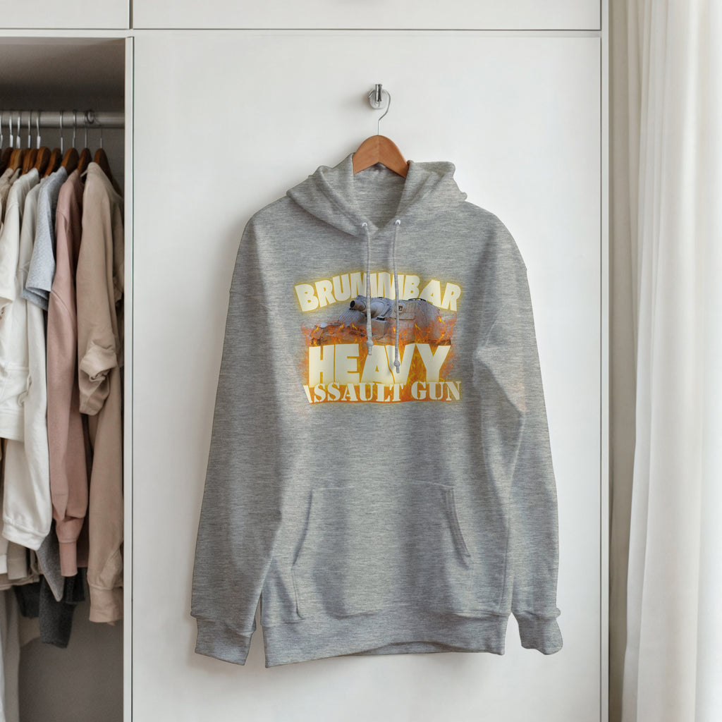 Brummbär Tank Hoodie | Sturmpanzer IV German Armor Pullover | WWII Military History Gift