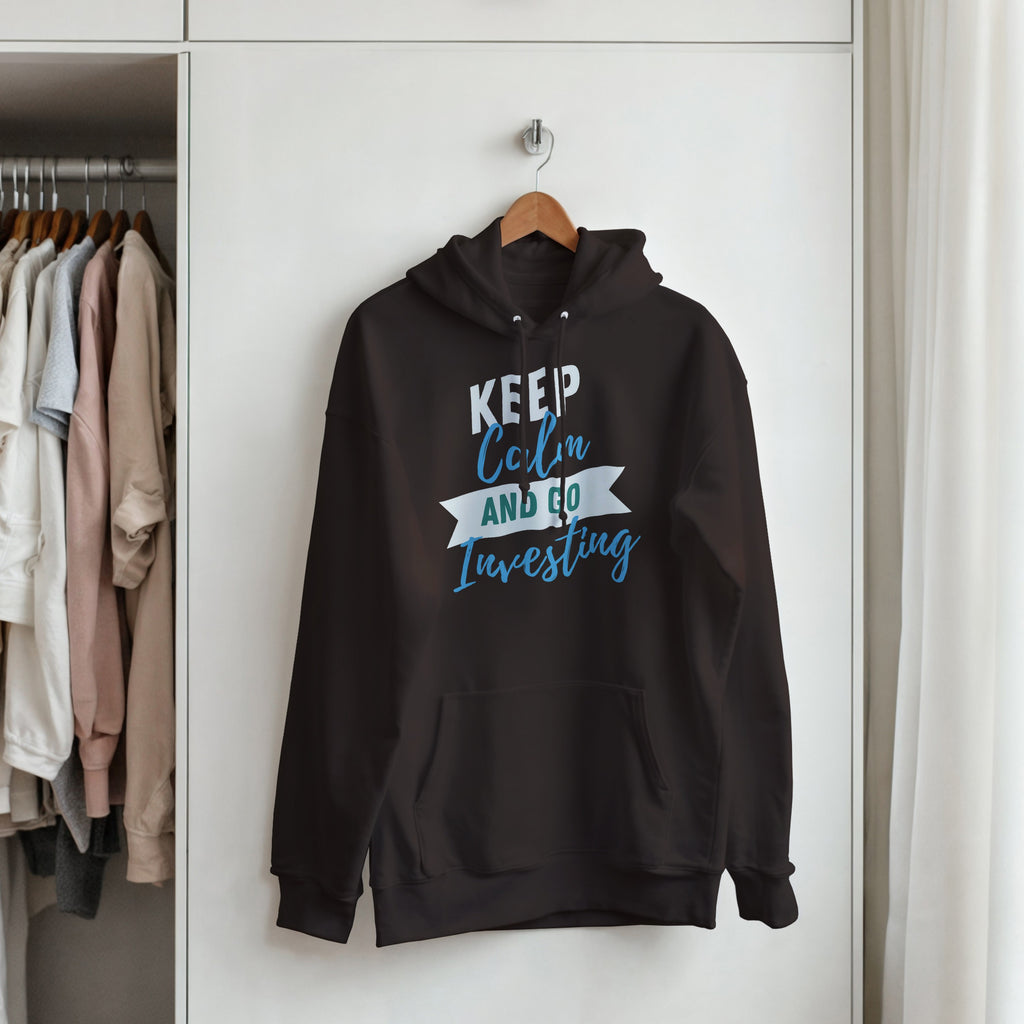 Investing Hoodie | Stock Market Candlestick Chart Pullover | Dividend Investor Gift