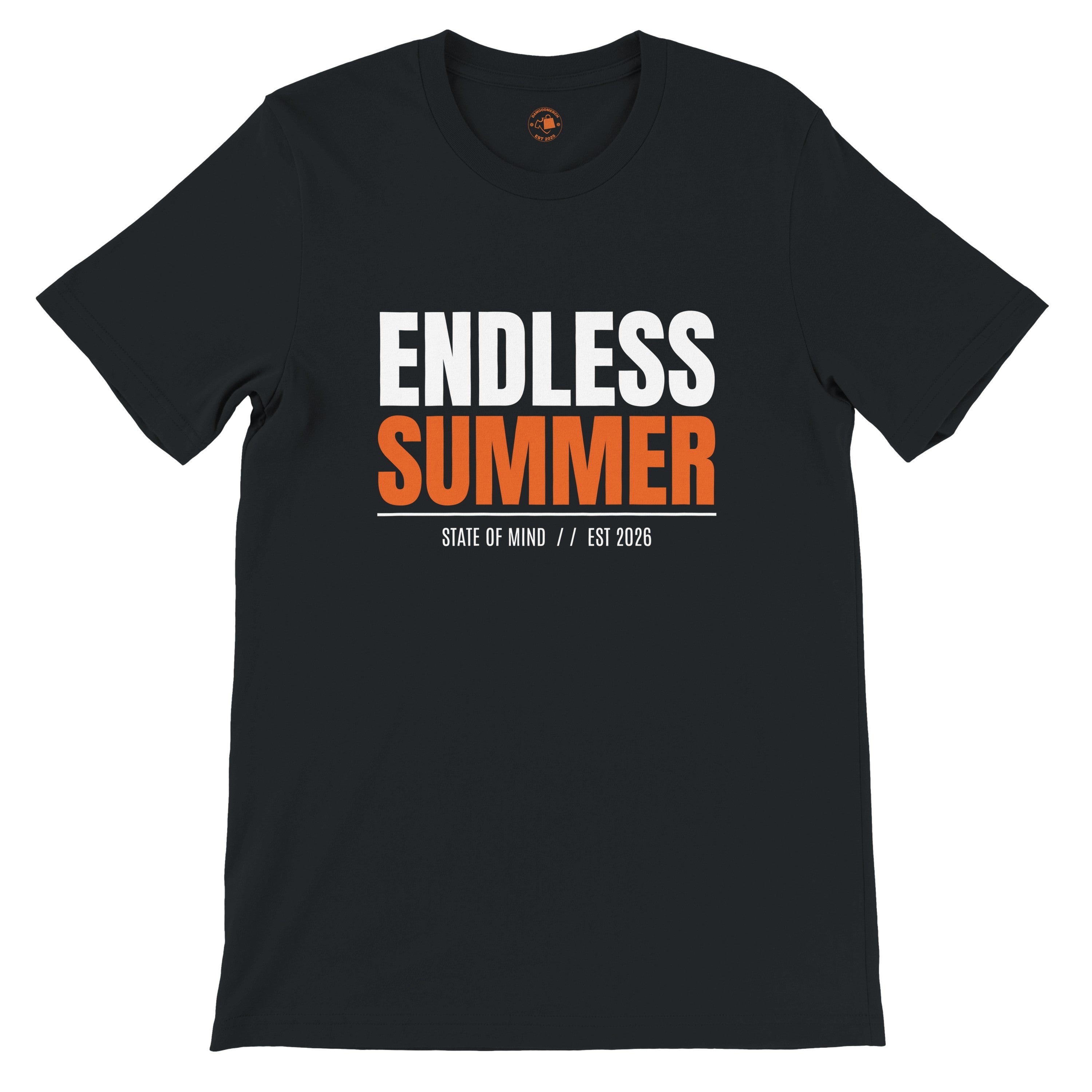 Endless Summer State of Mind Premium T-Shirt | Graphic Tee | Streetwear Summer Fit | Festival Beach Holiday | Est 2026