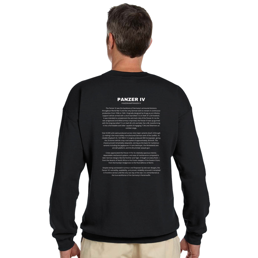 Panzer IV Tank Sweater | German Tank Sweatshirt | WWII History Gift | PzKpfw IV | Military Apparel | Tank Apparel Gift For History Buffs