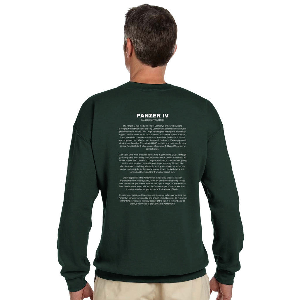 Panzer IV Tank Sweater | German Tank Sweatshirt | WWII History Gift | PzKpfw IV | Military Apparel | Tank Apparel Gift For History Buffs