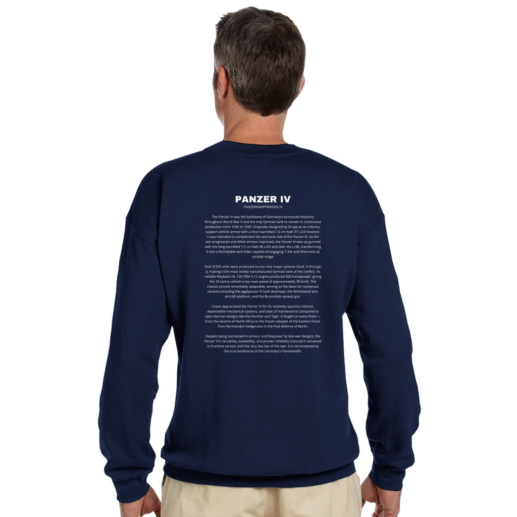 Panzer IV Tank Sweater | German Tank Sweatshirt | WWII History Gift | PzKpfw IV | Military Apparel | Tank Apparel Gift For History Buffs