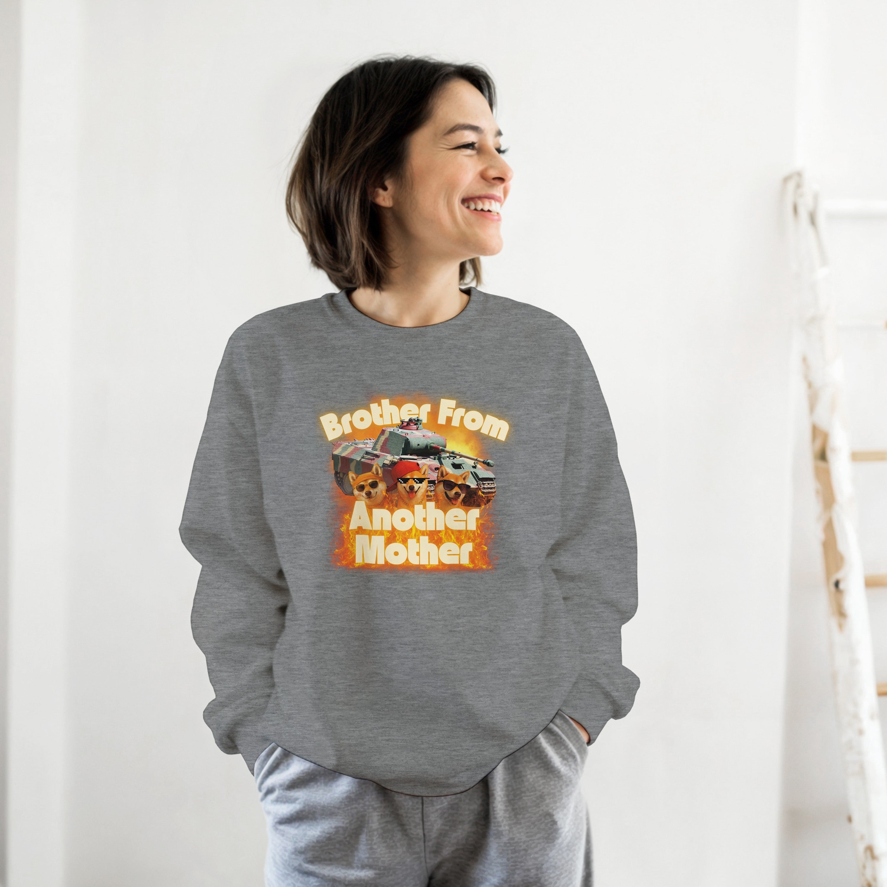 Brother From Another Mother Sweatshirt | Panther Tank Meme | WW2 History Gift