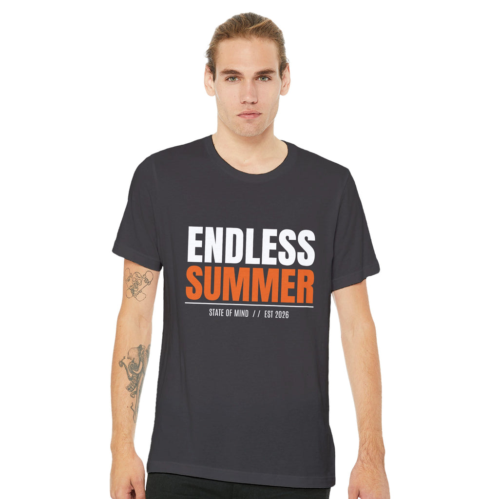 Endless Summer State of Mind Premium T-Shirt | Graphic Tee | Streetwear Summer Fit | Festival Beach Holiday | Est 2026