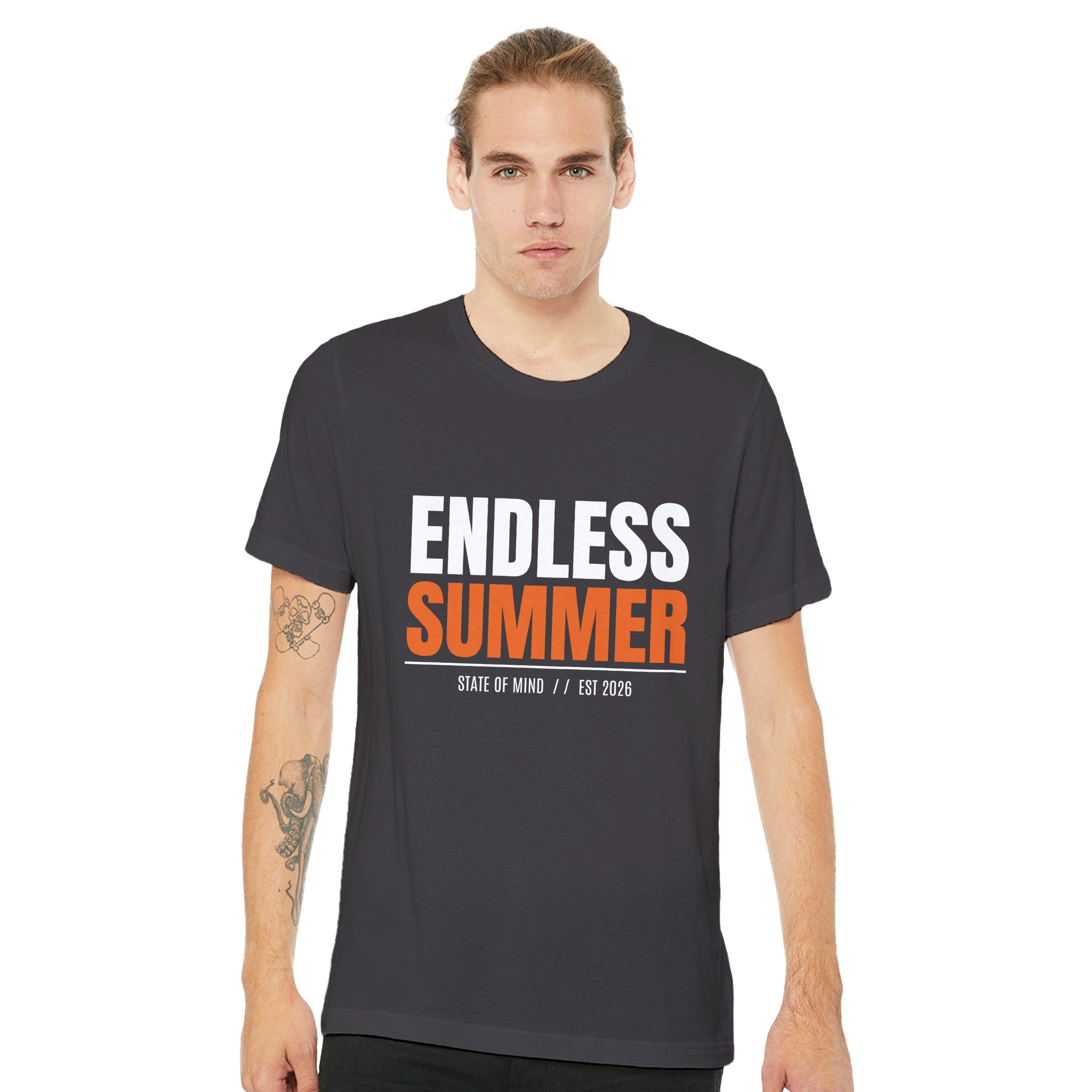 Endless Summer State of Mind Premium T-Shirt | Graphic Tee | Streetwear Summer Fit | Festival Beach Holiday | Est 2026