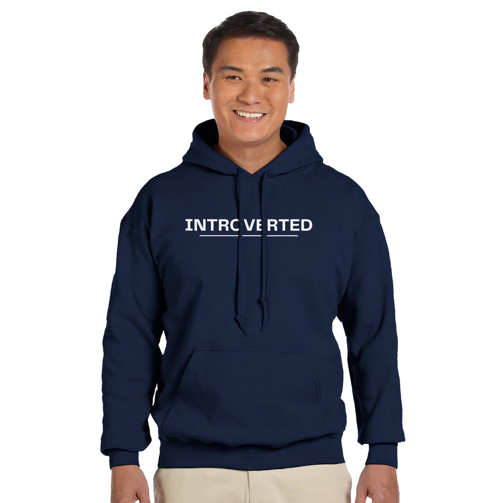 Introverted But Willing To Discuss WiFi Passwords Hoodie | Funny  Hooded Sweatshirt | Introvert Gift | Geeky Gamer Apparel | Sarcastic Gift