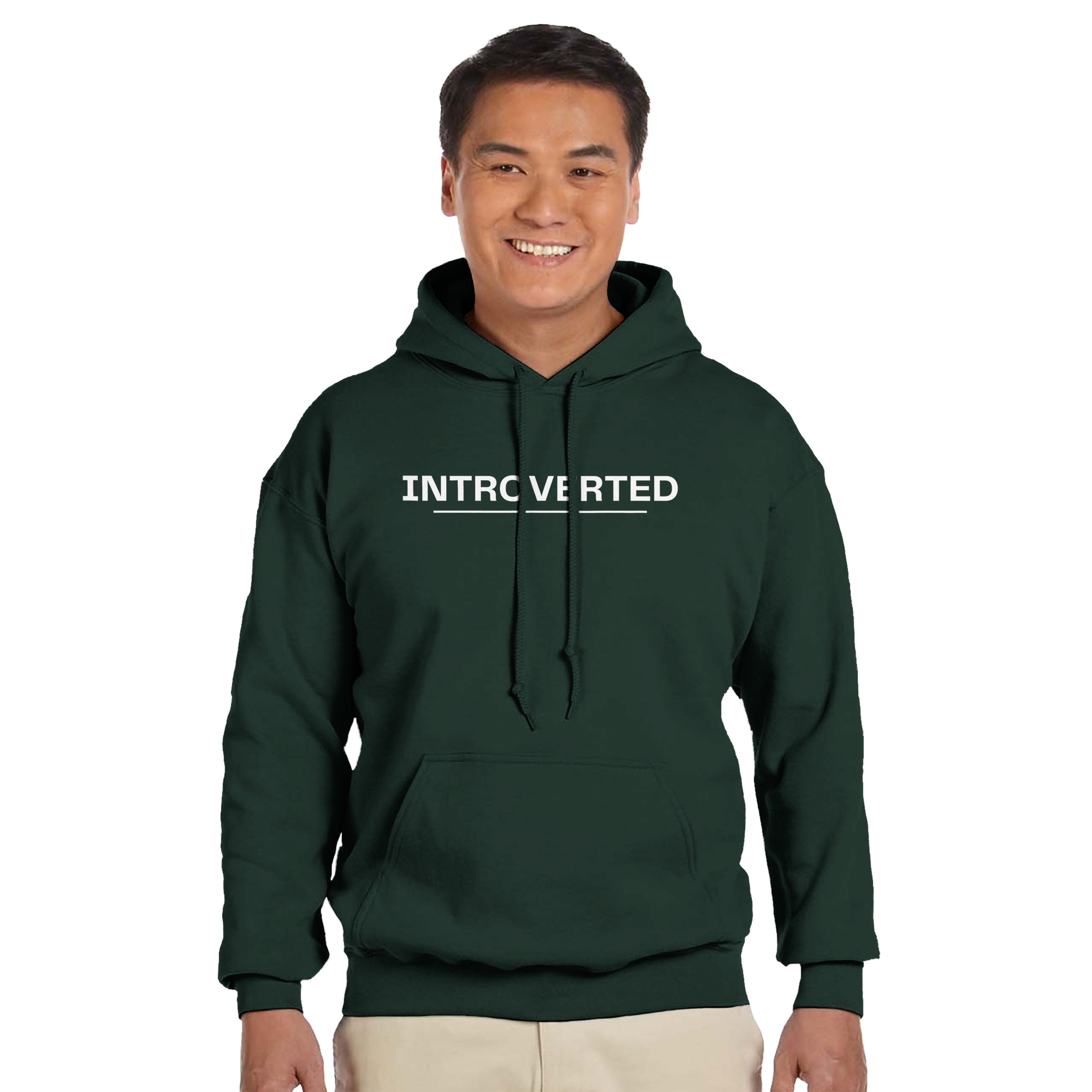 Introverted But Willing To Discuss WiFi Passwords Hoodie | Funny  Hooded Sweatshirt | Introvert Gift | Geeky Gamer Apparel | Sarcastic Gift