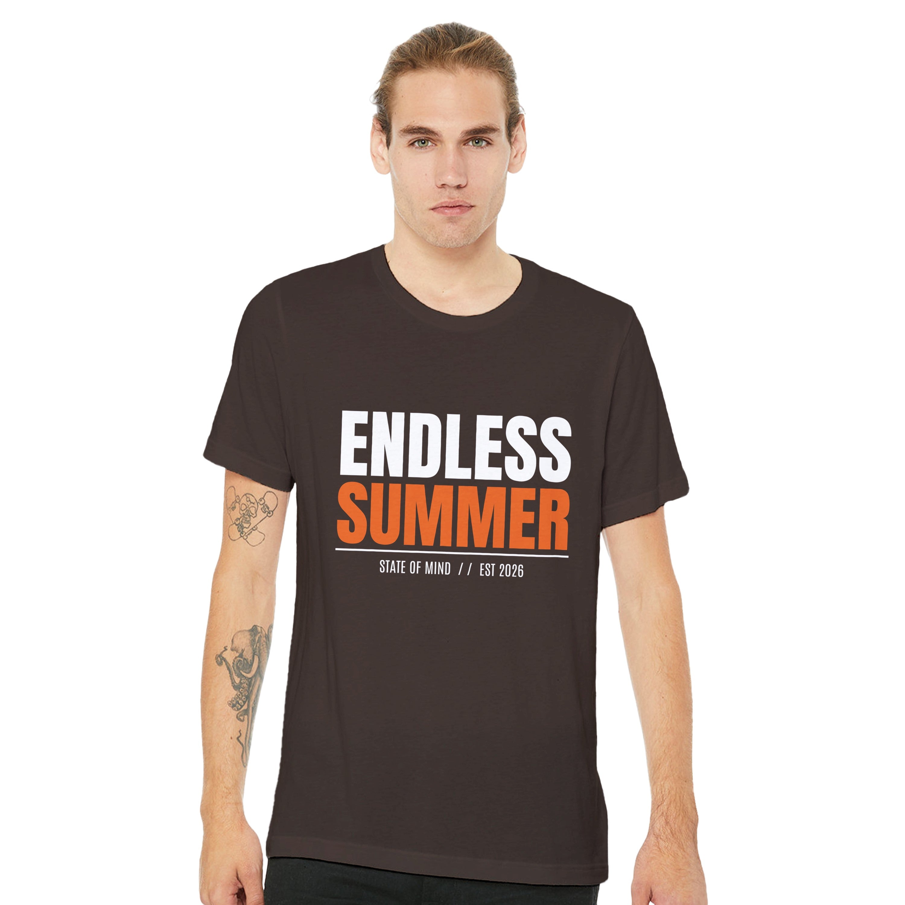 Endless Summer State of Mind Premium T-Shirt | Graphic Tee | Streetwear Summer Fit | Festival Beach Holiday | Est 2026
