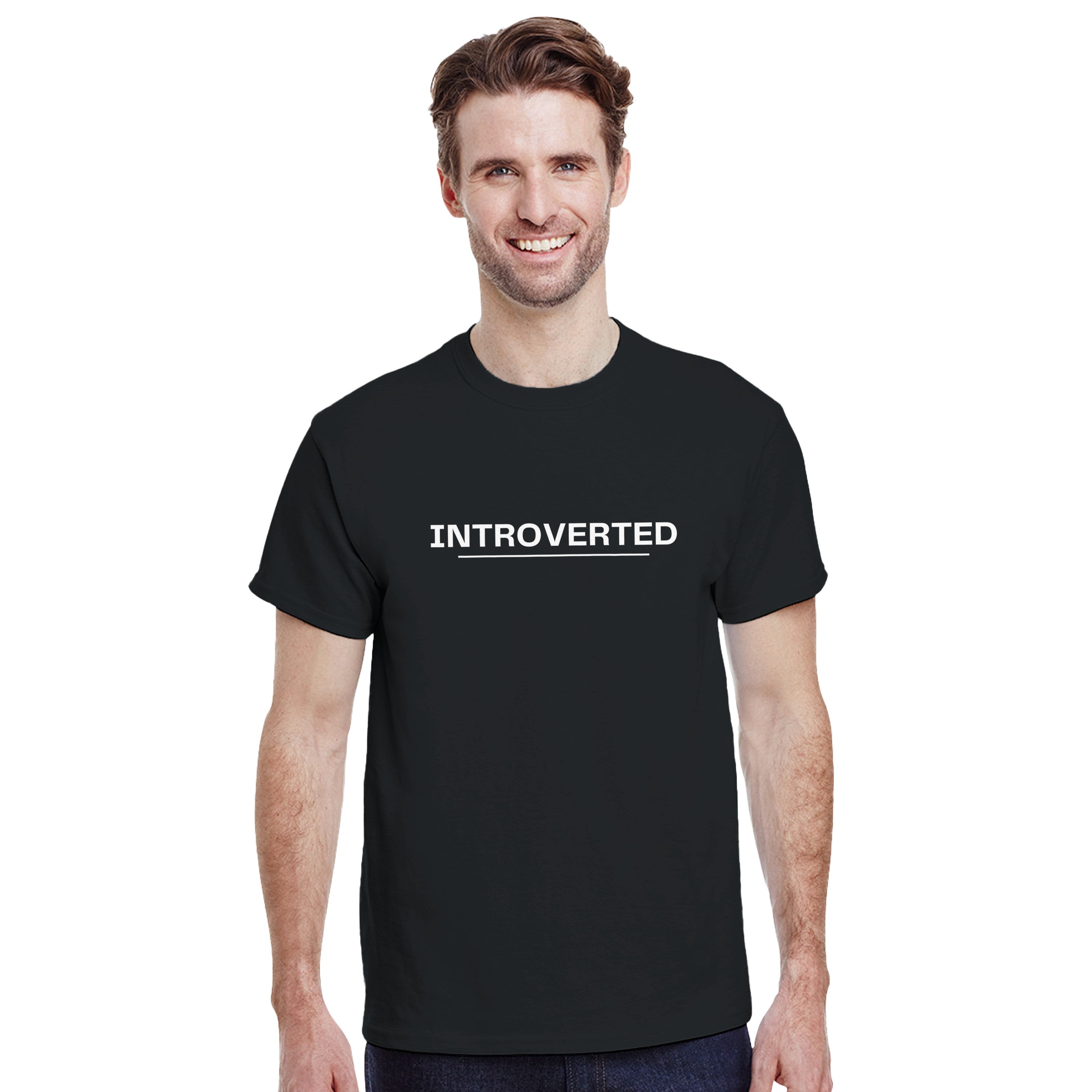 Introverted But Willing To Discuss WiFi Passwords Shirt | Funny Introvert Tee | Humor Gift | Geeky Gamer Gift | Sarcastic Slogan Apparel