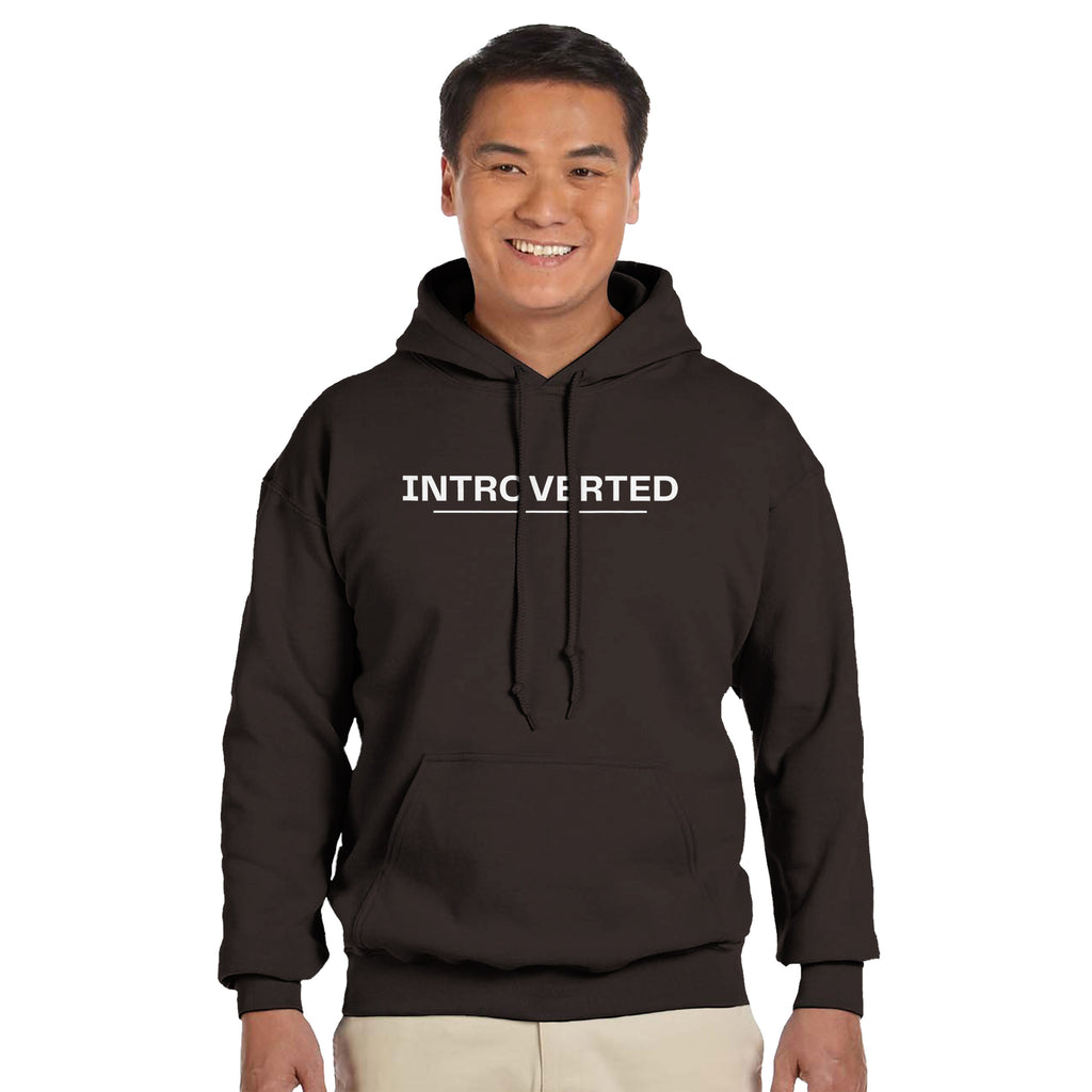 Introverted But Willing To Discuss WiFi Passwords Hoodie | Funny  Hooded Sweatshirt | Introvert Gift | Geeky Gamer Apparel | Sarcastic Gift