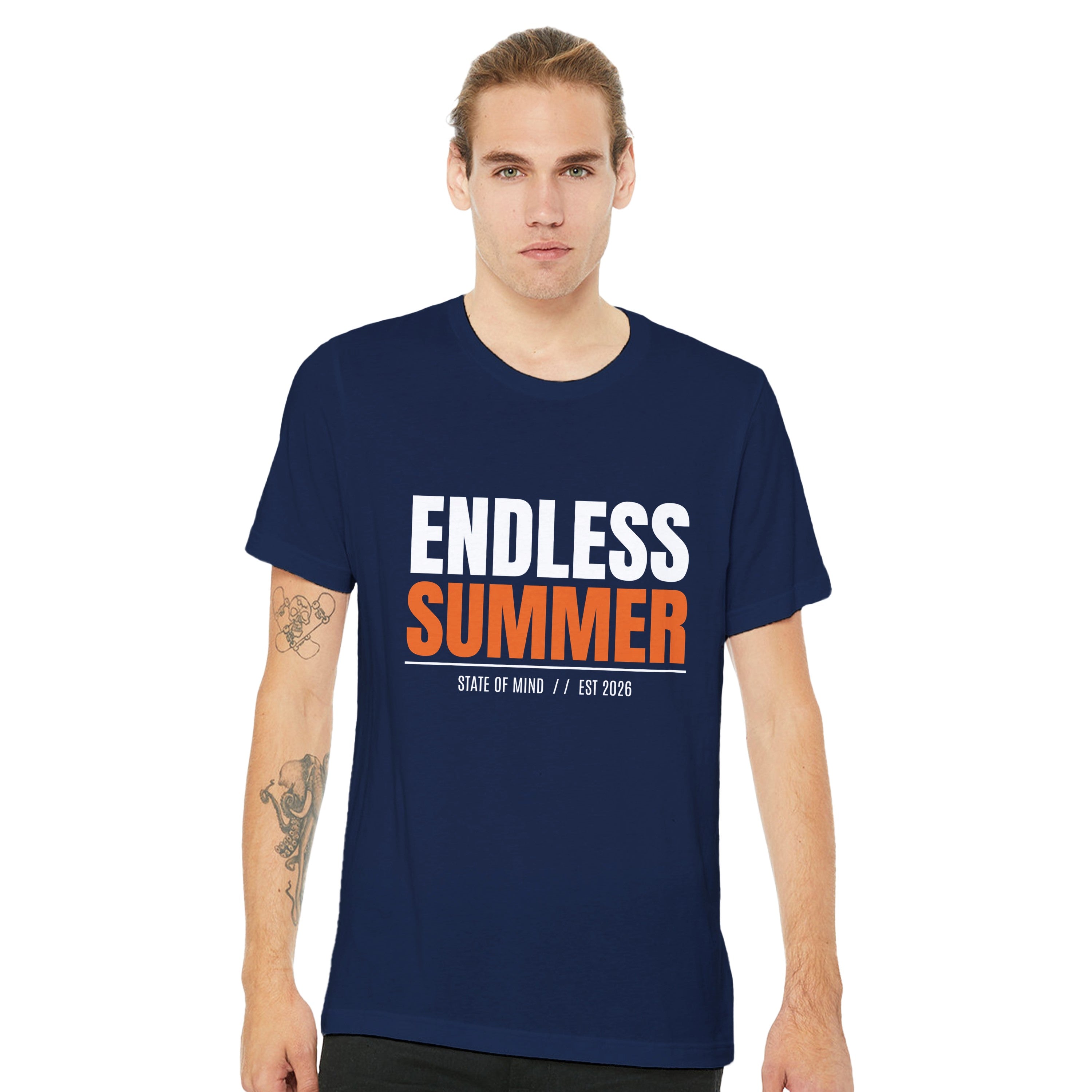 Endless Summer State of Mind Premium T-Shirt | Graphic Tee | Streetwear Summer Fit | Festival Beach Holiday | Est 2026