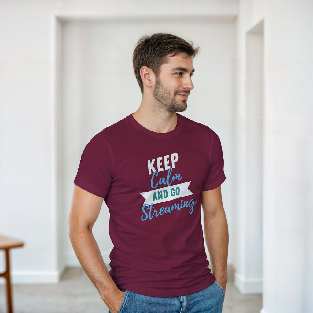 Keep Calm and Go Hiking Shirt | Outdoor Graphic Tee | Nature Lover Adventure Gift