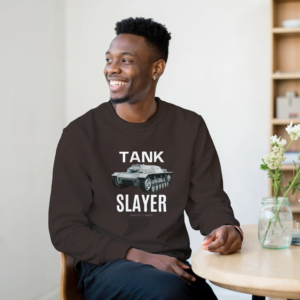 StuG III Tank Destroyer Sweatshirt | WWII Military History Sweater | German Armored Vehicle Crewneck | Tank Slayer Apparel | Panzer Gift