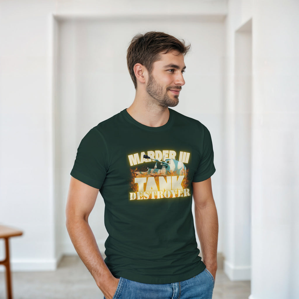 Marder III Tank Destroyer Shirt | WWII German Tank Tee | Military History Gift