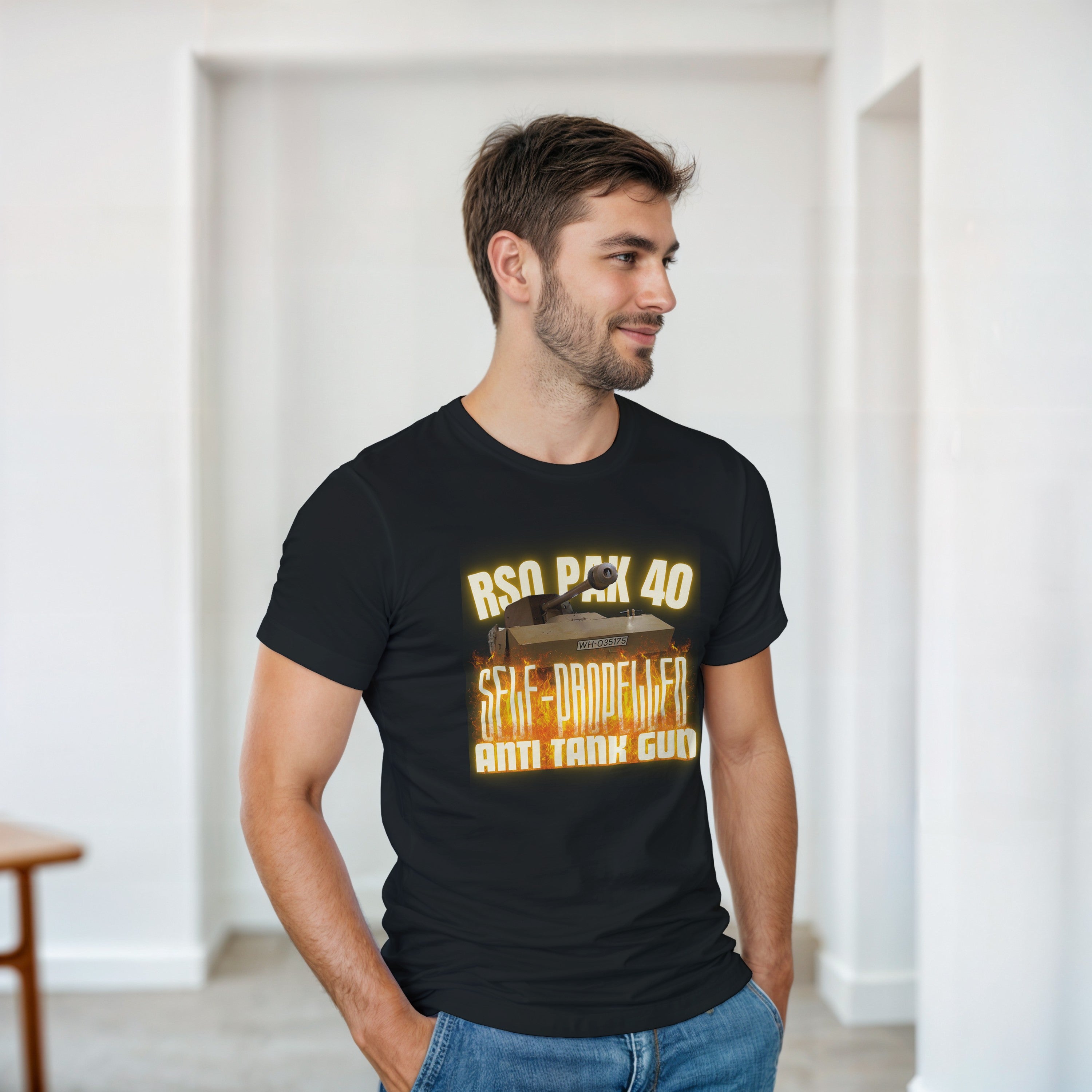 RSO PaK 40 Shirt | German Anti-Tank Gun Tee | WWII Military History Gift