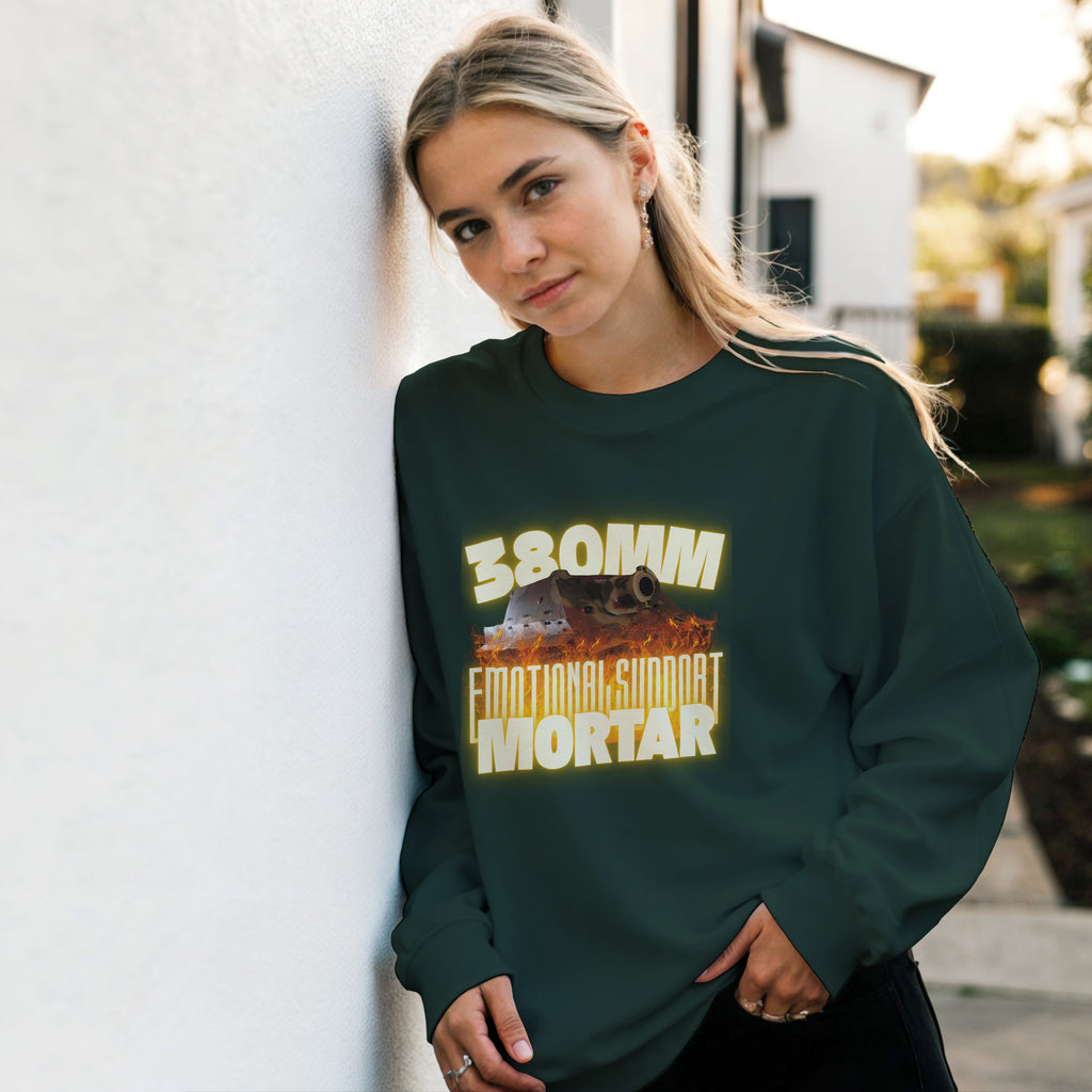 Sturmtiger Sweater | 380mm Emotional Support Mortar | WW2 German Assault Gun Gift