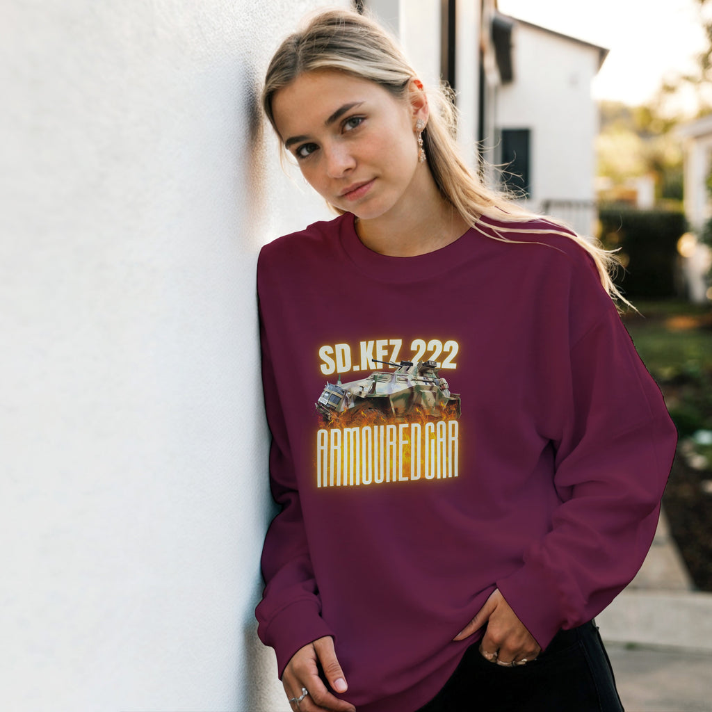 Sd.Kfz. 222 Armoured Car Crewneck | WW2 Military Sweater