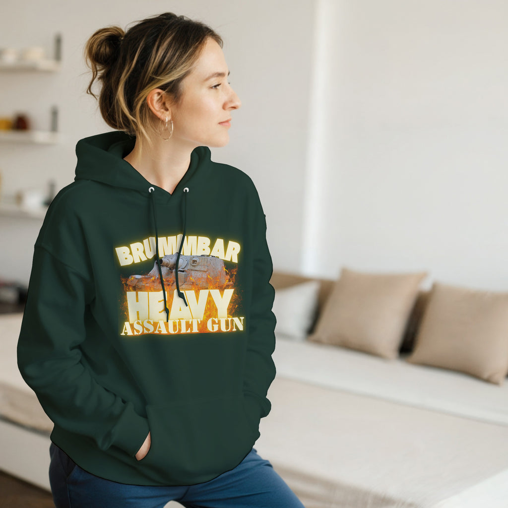 Brummbär Tank Hoodie | Sturmpanzer IV German Armor Pullover | WWII Military History Gift