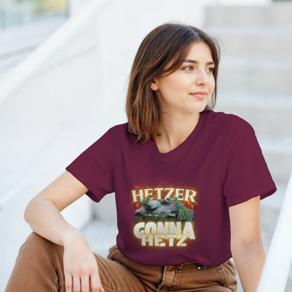 Hetzer Gonna Hetz WW2 Tank T-Shirt | German Jagdpanzer Tee