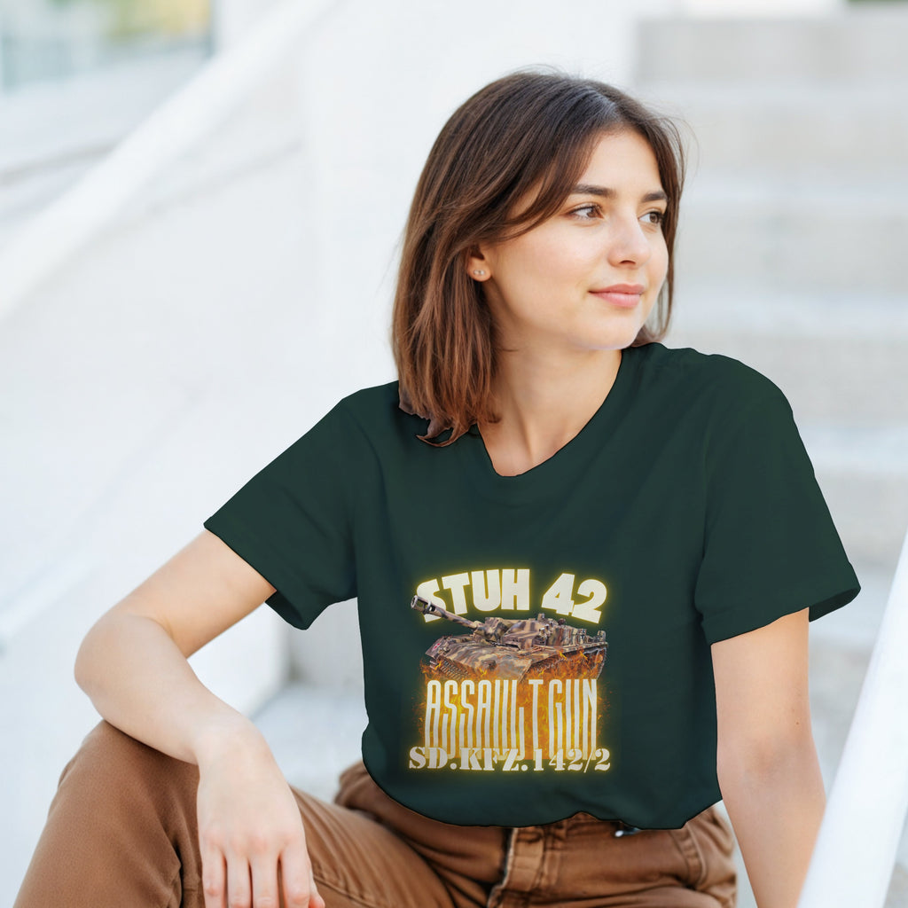 StuH 42 Assault Gun Shirt | German WWII Self-Propelled Howitzer Tee | Military Gift