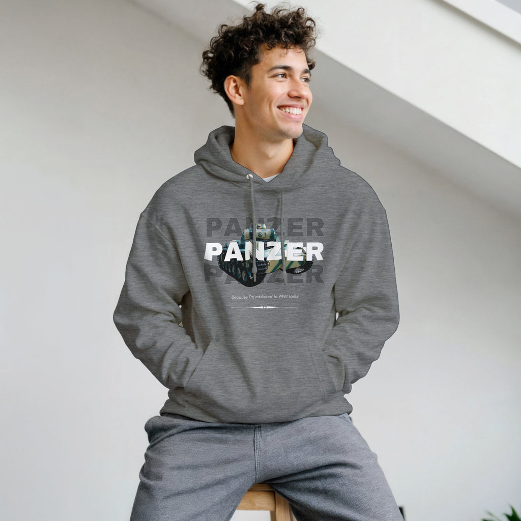 WWII Panzer Tank Hoodie | History Buff Military Sweatshirt | WW2 Gift