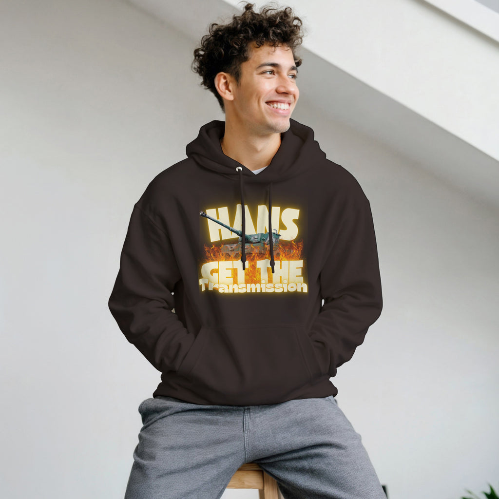 Hans Get The Transmission | Tiger Tank Pullover Hoodie