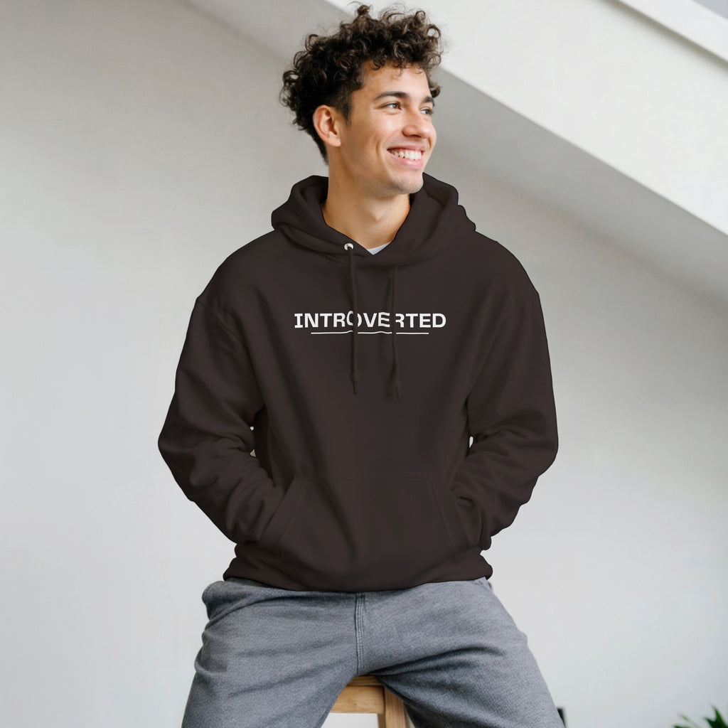 Introverted But Willing To Discuss WiFi Passwords Hoodie | Funny  Hooded Sweatshirt | Introvert Gift | Geeky Gamer Apparel | Sarcastic Gift