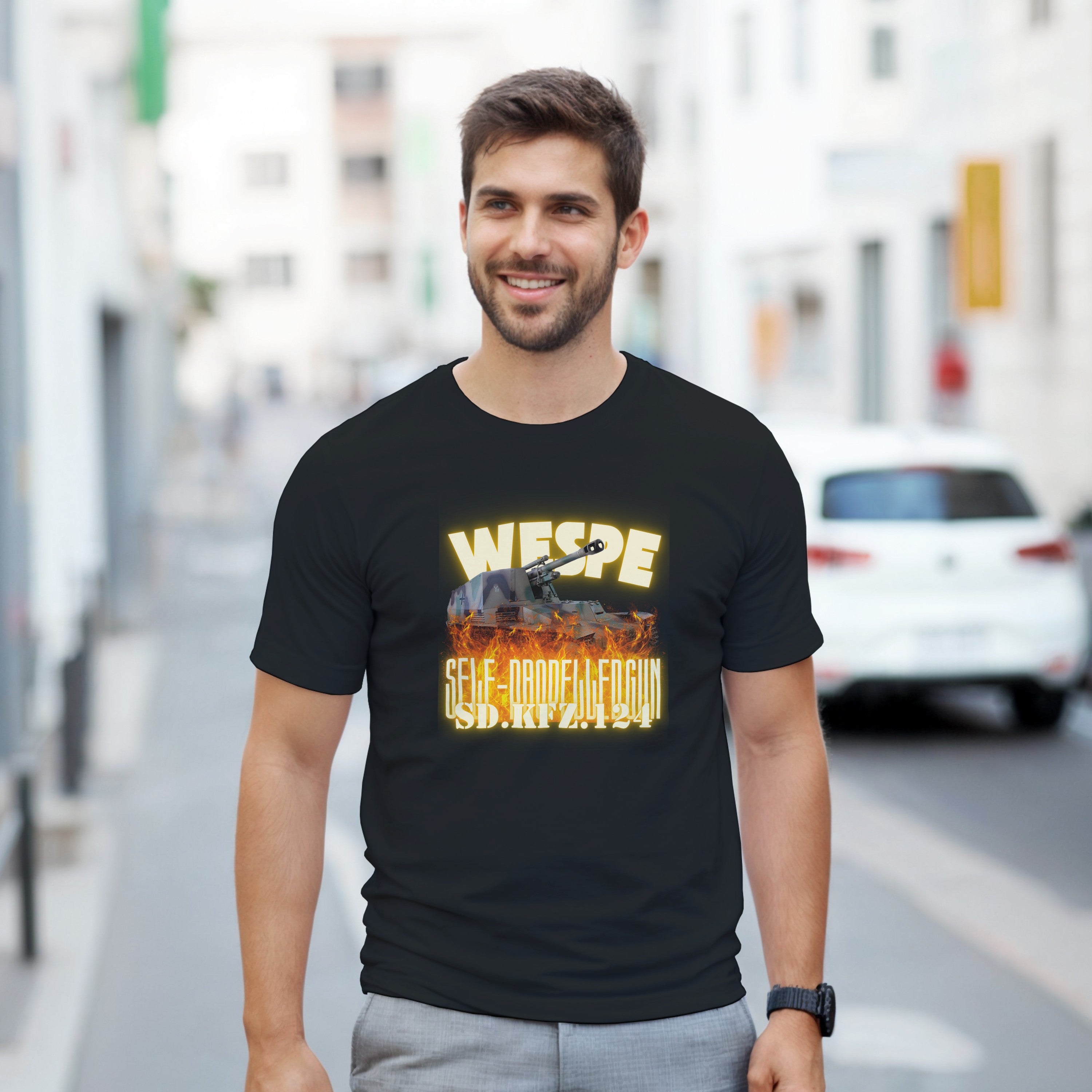 Wespe Sd.Kfz. 124 Shirt | German Self-Propelled Gun WWII Tee | Military History Gift