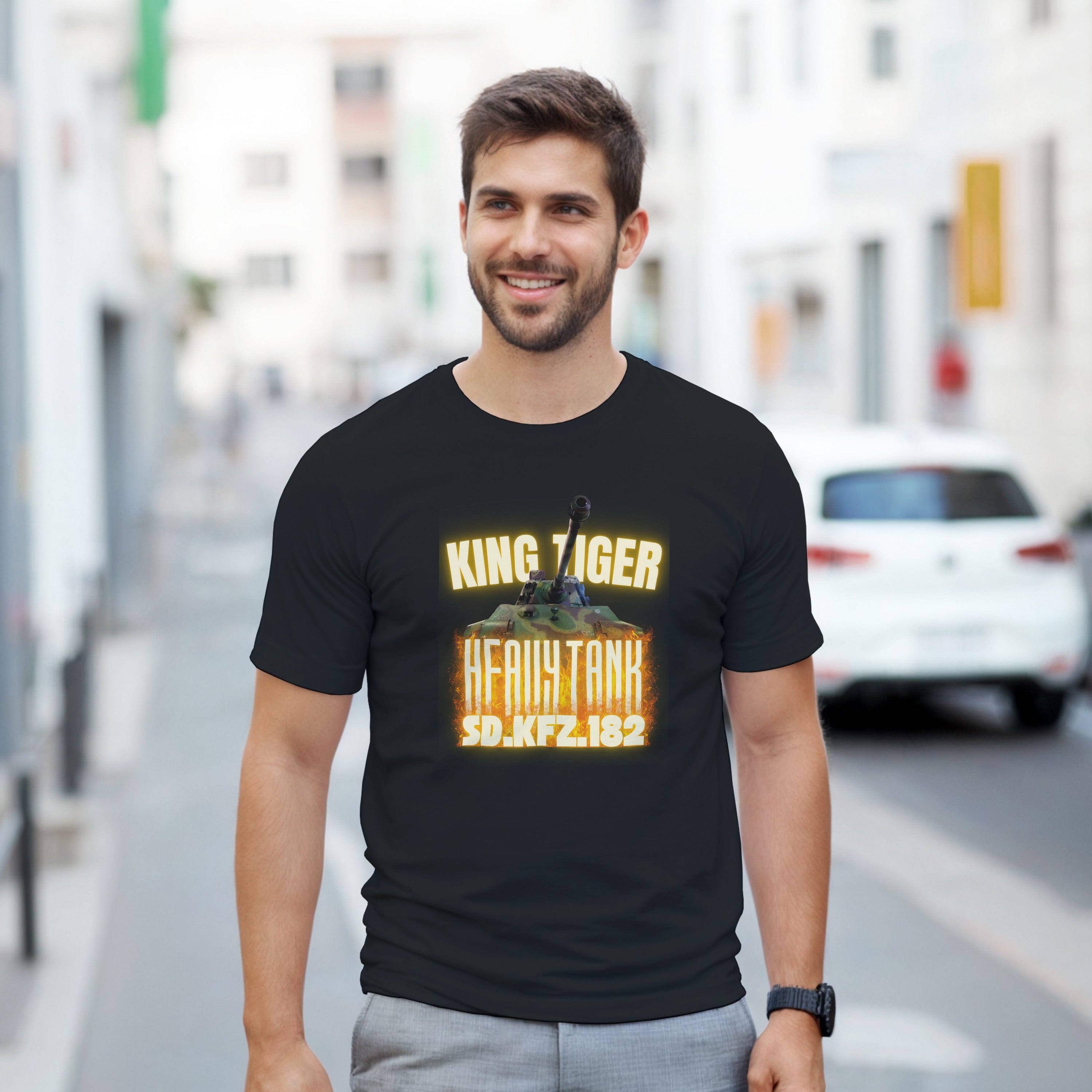 King Tiger Tank Shirt | Tiger II WW2 German Heavy Armor Tee | Military History Gift