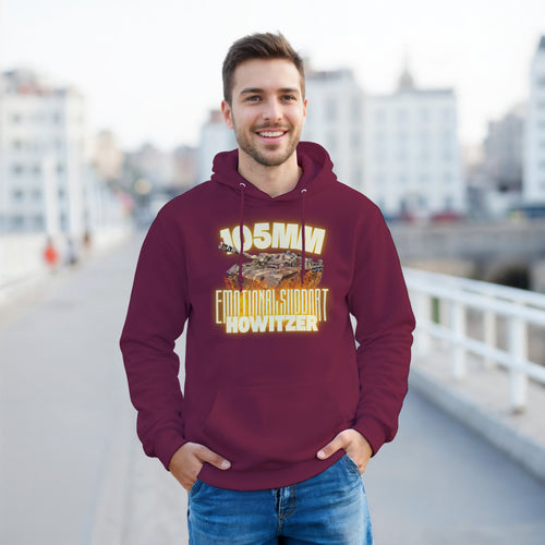 Emotional Support Howitzer Hoodie | StuH 42 German Tank Pullover | WWII Military Gift
