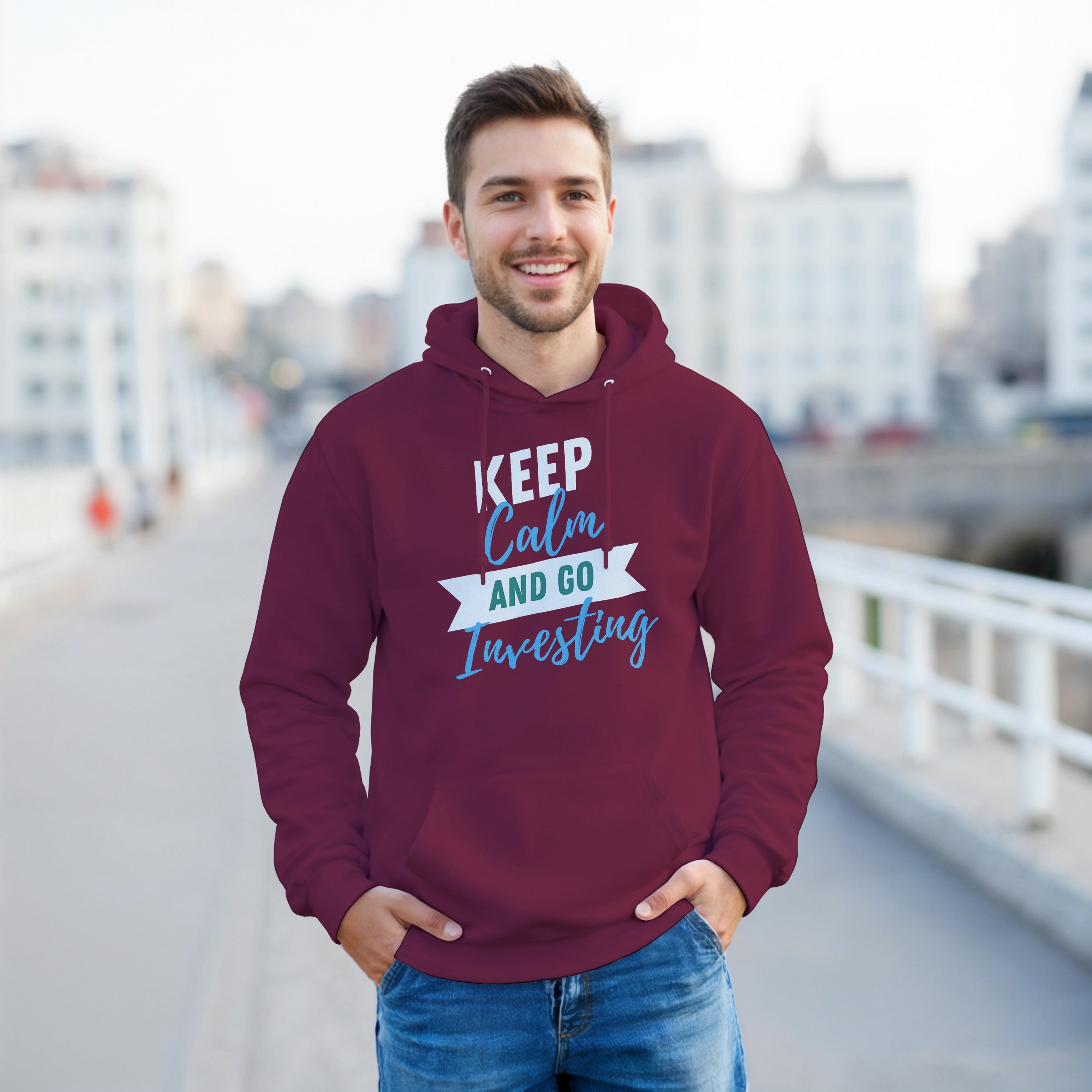 Investing Hoodie | Stock Market Candlestick Chart Pullover | Dividend Investor Gift