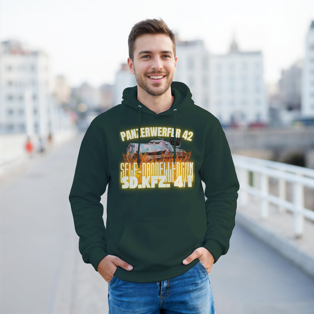 Panzerwerfer 42 Sd.Kfz. 4/1 Hoodie | WW2 German Rocket Launcher Pullover | Military Gift