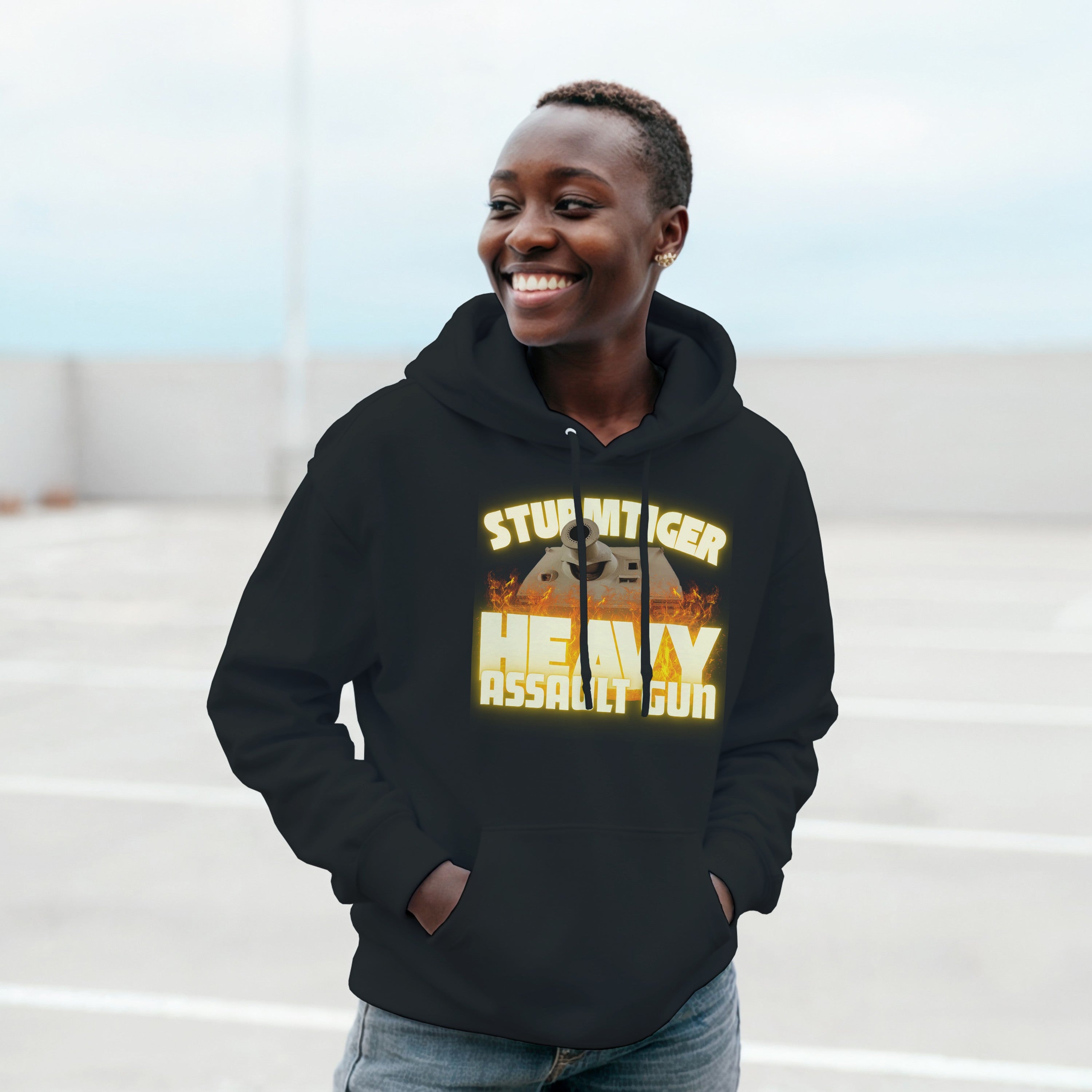 Tank Enthusiast Hoodie | Panzer Definition WWII German Tank | Military History Gift