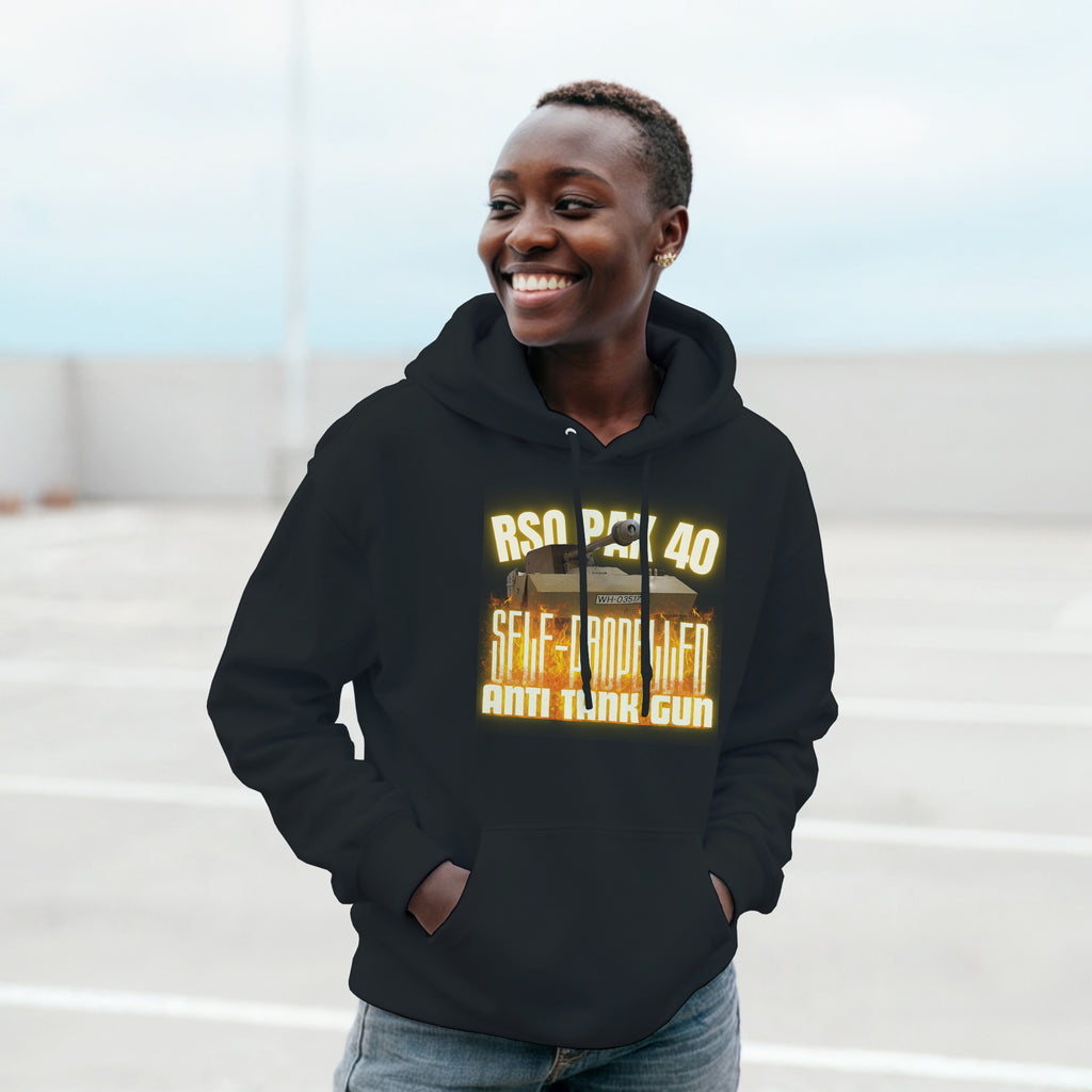 RSO PaK 40 Hoodie | German Anti-Tank Gun Pullover | WWII Military History Gift