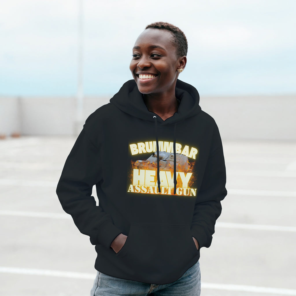 Brummbär Tank Hoodie | Sturmpanzer IV German Armor Pullover | WWII Military History Gift