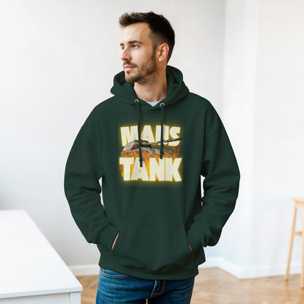 WWII Maus Tank Hoodie | German Panzer VIII Super Heavy Tank | Military History Gift